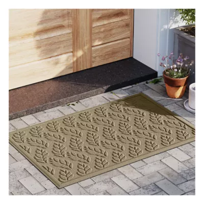 Product Bungalow Flooring Waterhog Leaf Twist Placemat