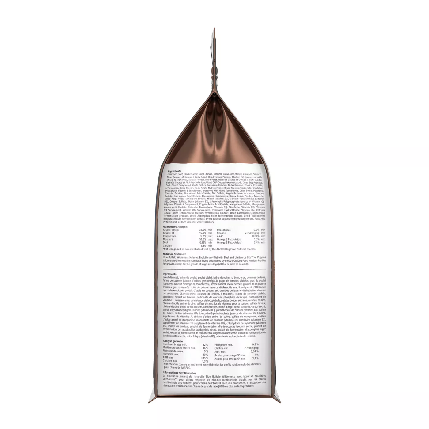 Blue Buffalo Wilderness Puppy Dry Dog Food Beef