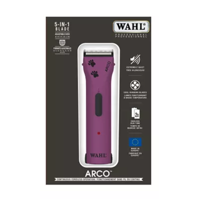 Product Wahl purple Arco Cordless Rechargeable Clipper