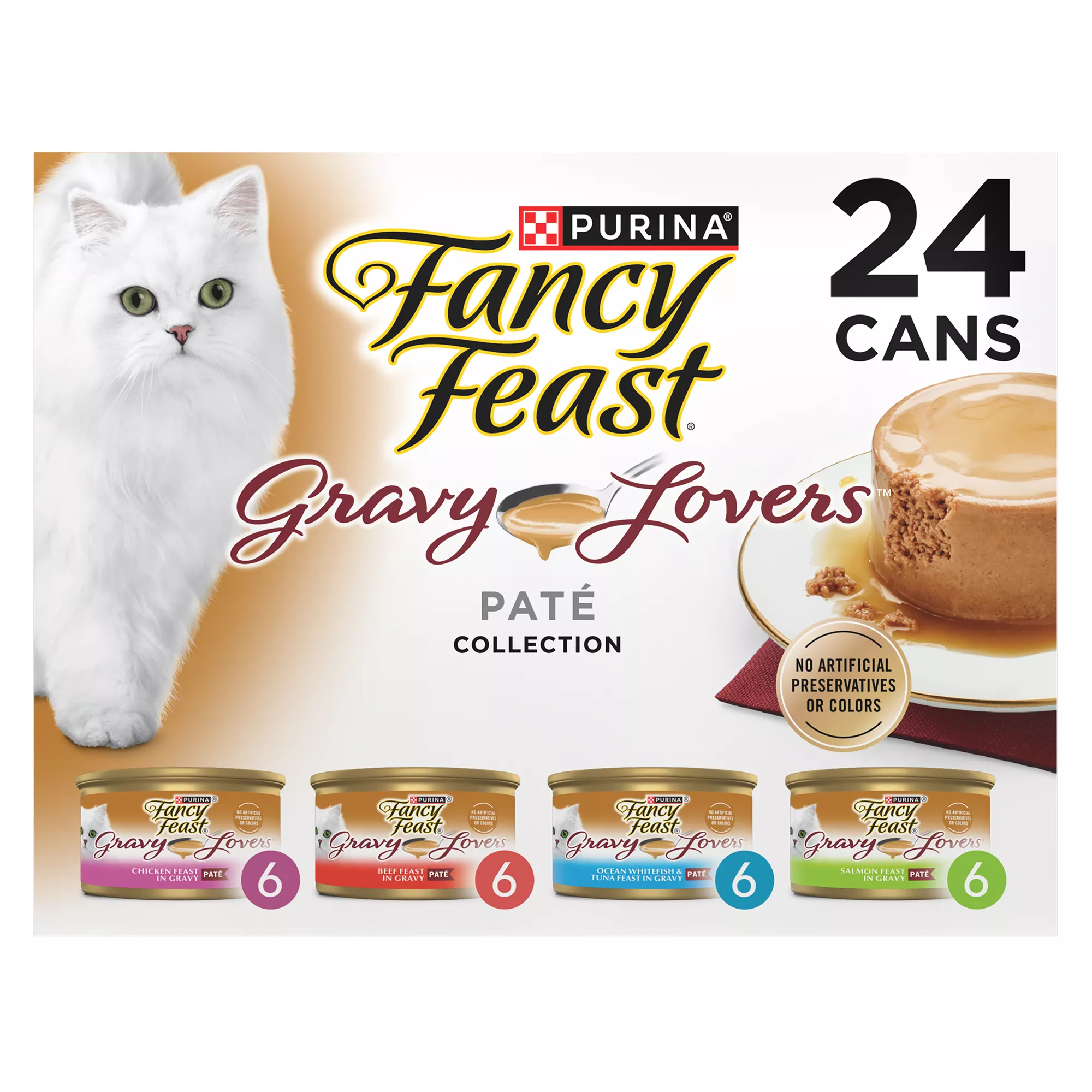 Fancy Feast Gravy Lovers Pate VP 24 CT 72 OZ