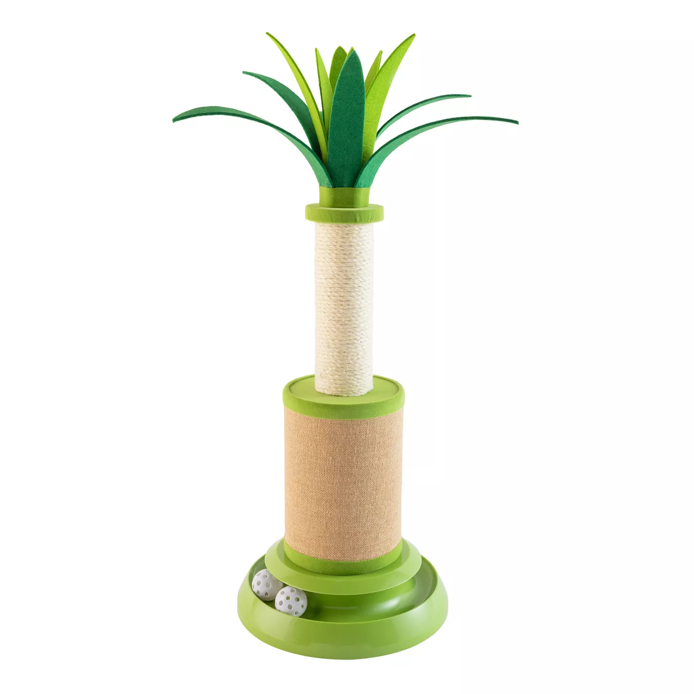 Whisker City Green Planter Scratching Post