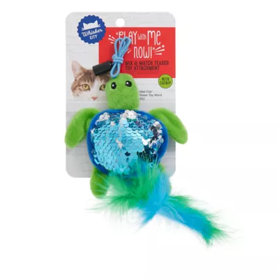 Product Whisker City® Turtle Teaser Attachment Cat Toy