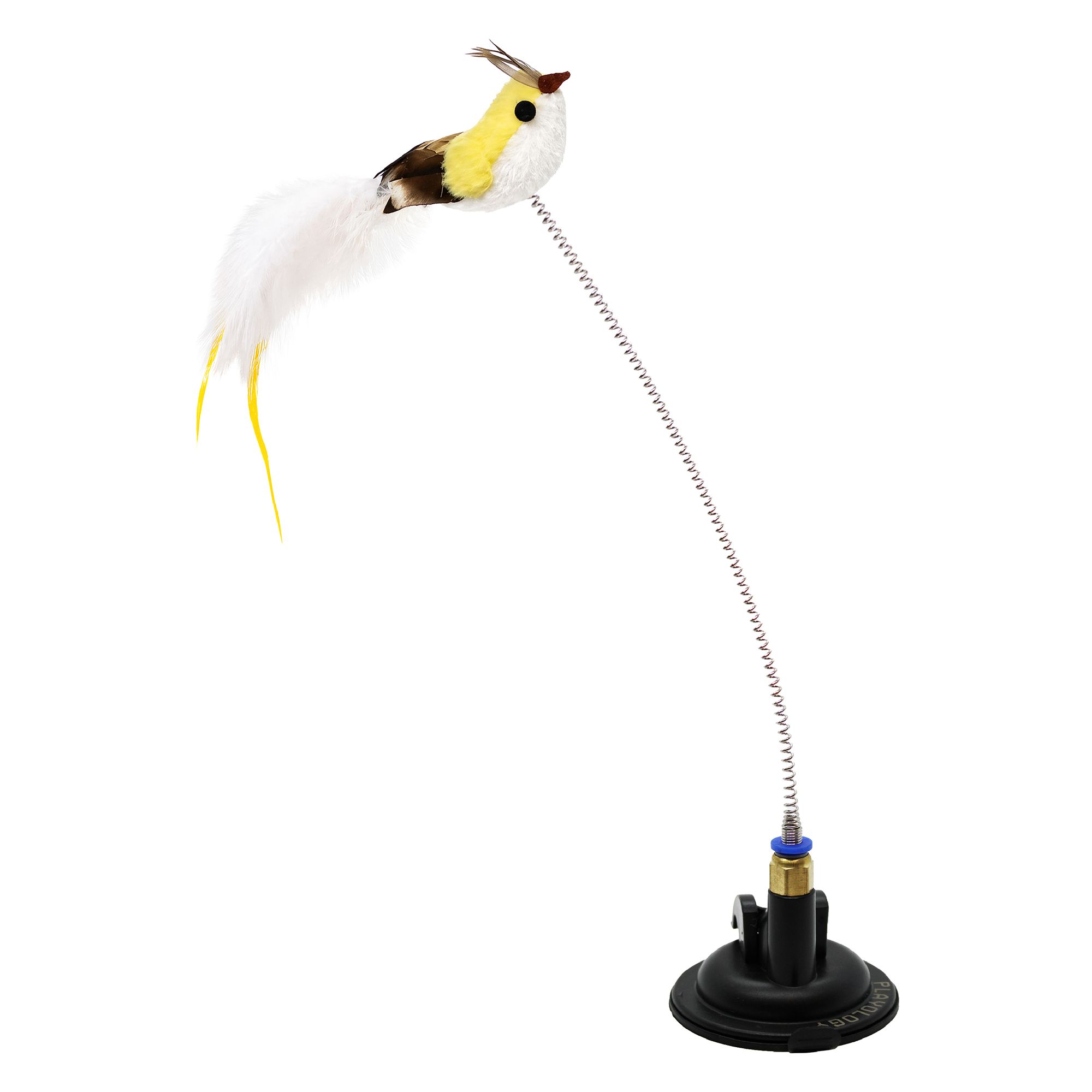 Playology Suction Cup Spring Bird Cat Toy - thumbnail 4