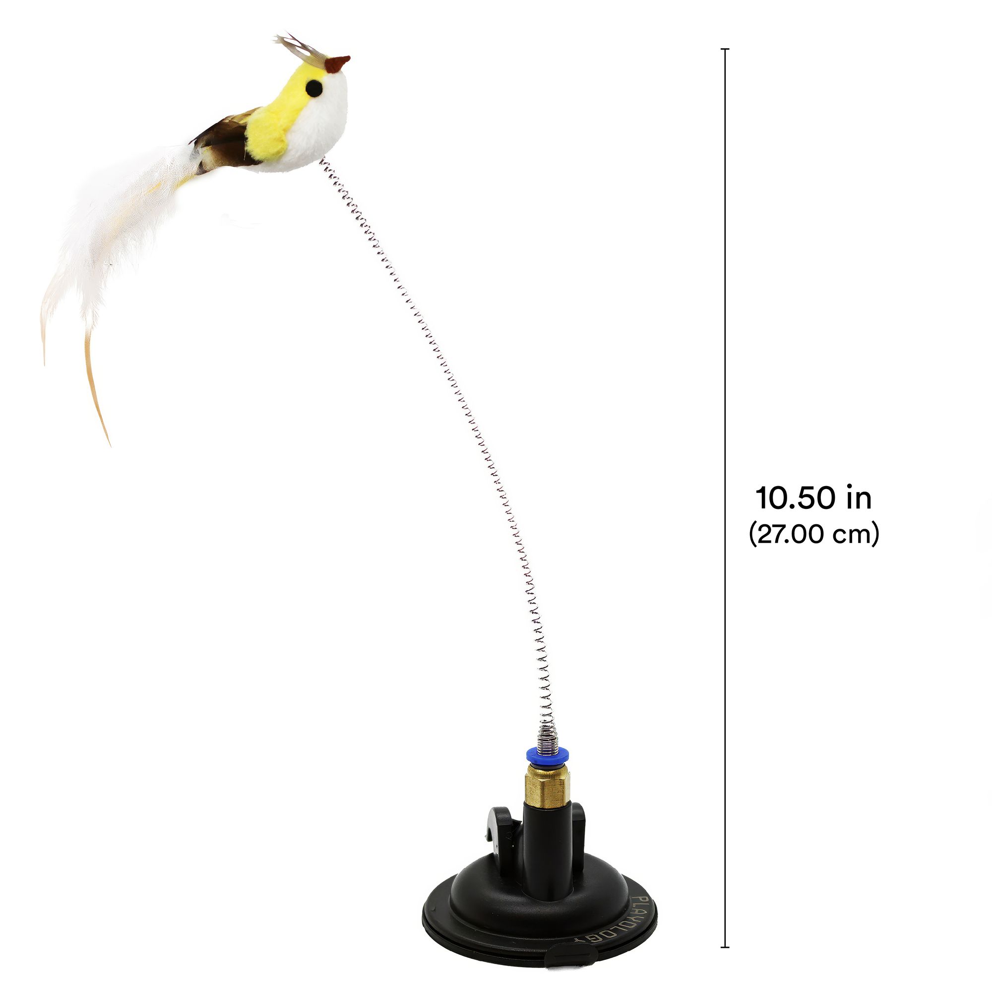 Playology Suction Cup Spring Bird Cat Toy - thumbnail 5