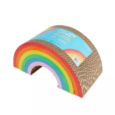 Product You Are Loved Rainbow 3-in-1 Nesting Cat Scratchers 3 Pack