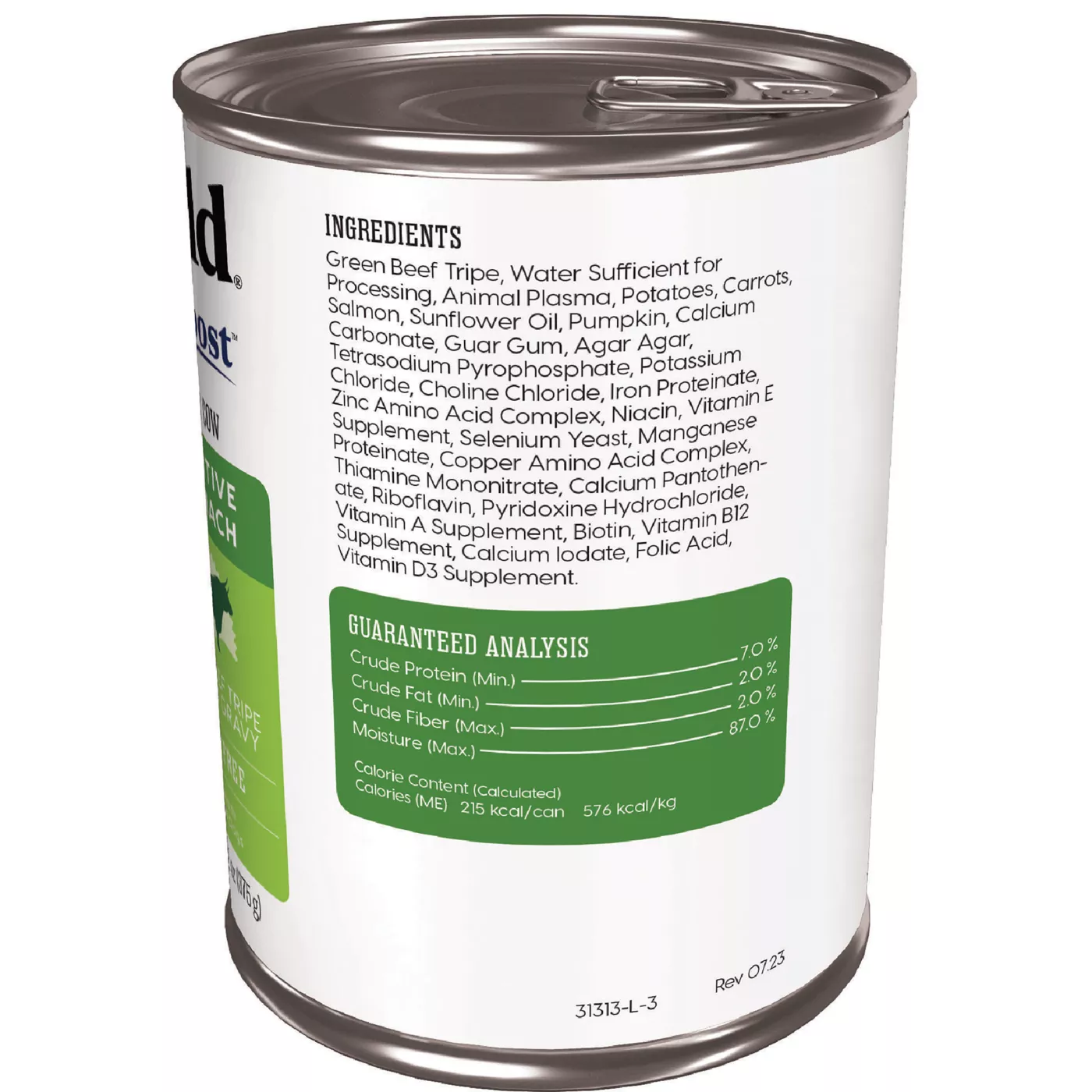 Green tripe petsmart sales
