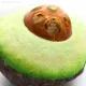 Product Meowijuana® Knock 'n' Nibble Avocado Refillable Treat Dispensing Toy