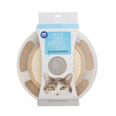 Product Whisker City Elevated Ball Track & Scratching Pad