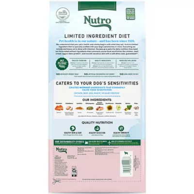 Nutro Natural Choice Limited Ingredient Adult Dog Food - Grain Free, Salmon & Lentils Recipe - Image 8