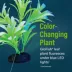 GloFish® Artificial Green & White Leaf Plant image thumbnail 3