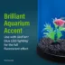 GloFish® Artificial Green & White Leaf Plant image thumbnail 4