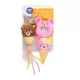 Product Whisker City Dessert Bears Cat Toys, 3 Pack