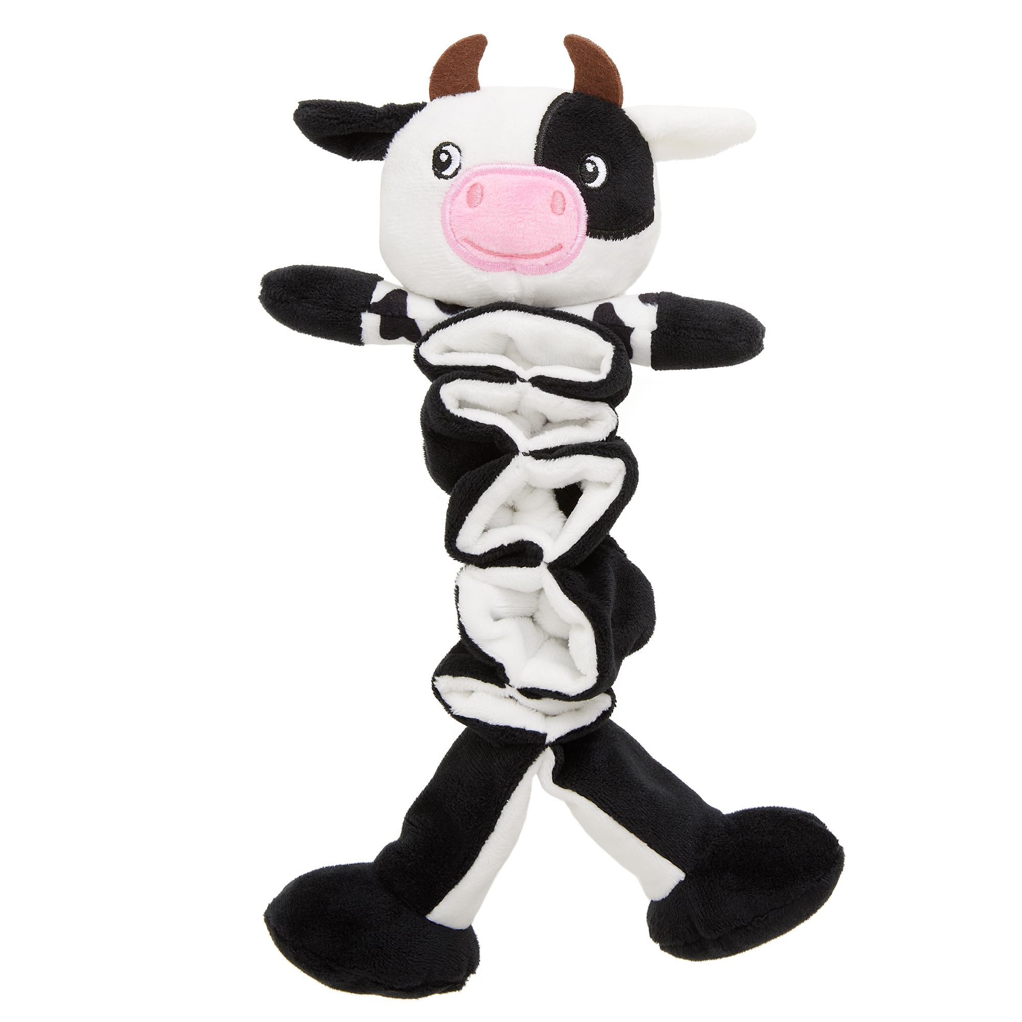 Whisker City Treat Dispensing Kicker Cat Toy Cow