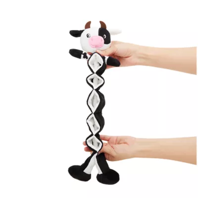 Product Whisker City® Treat Dispensing Kicker Cat Toy Cow