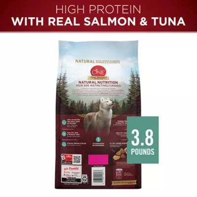 Product Purina ONE True Instinct Real Salmon & Tuna Adult Dry Dog Food 3.8 lb