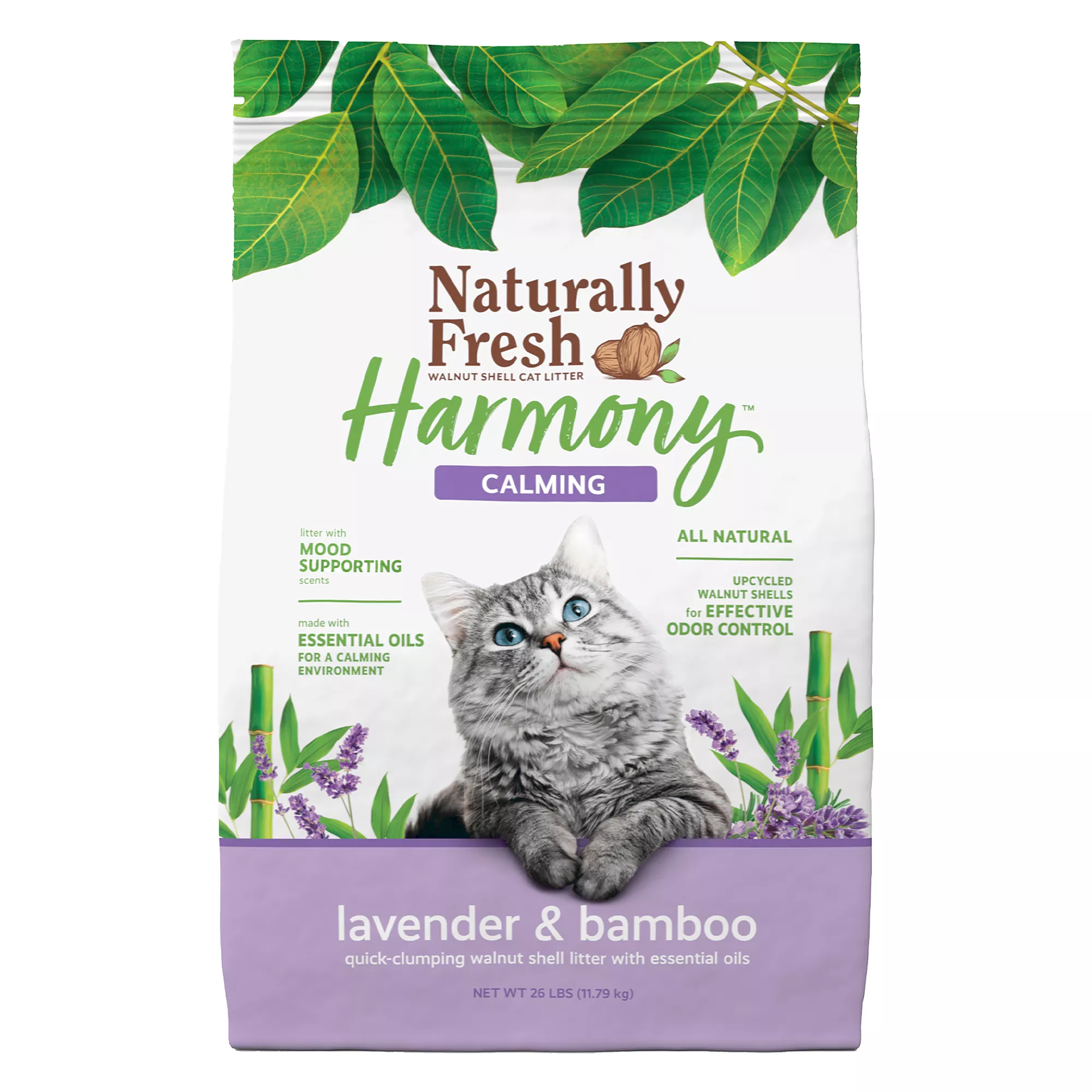 Naturally Fresh Lavender & Bamboo Cat Litter - Scented, 26 lb