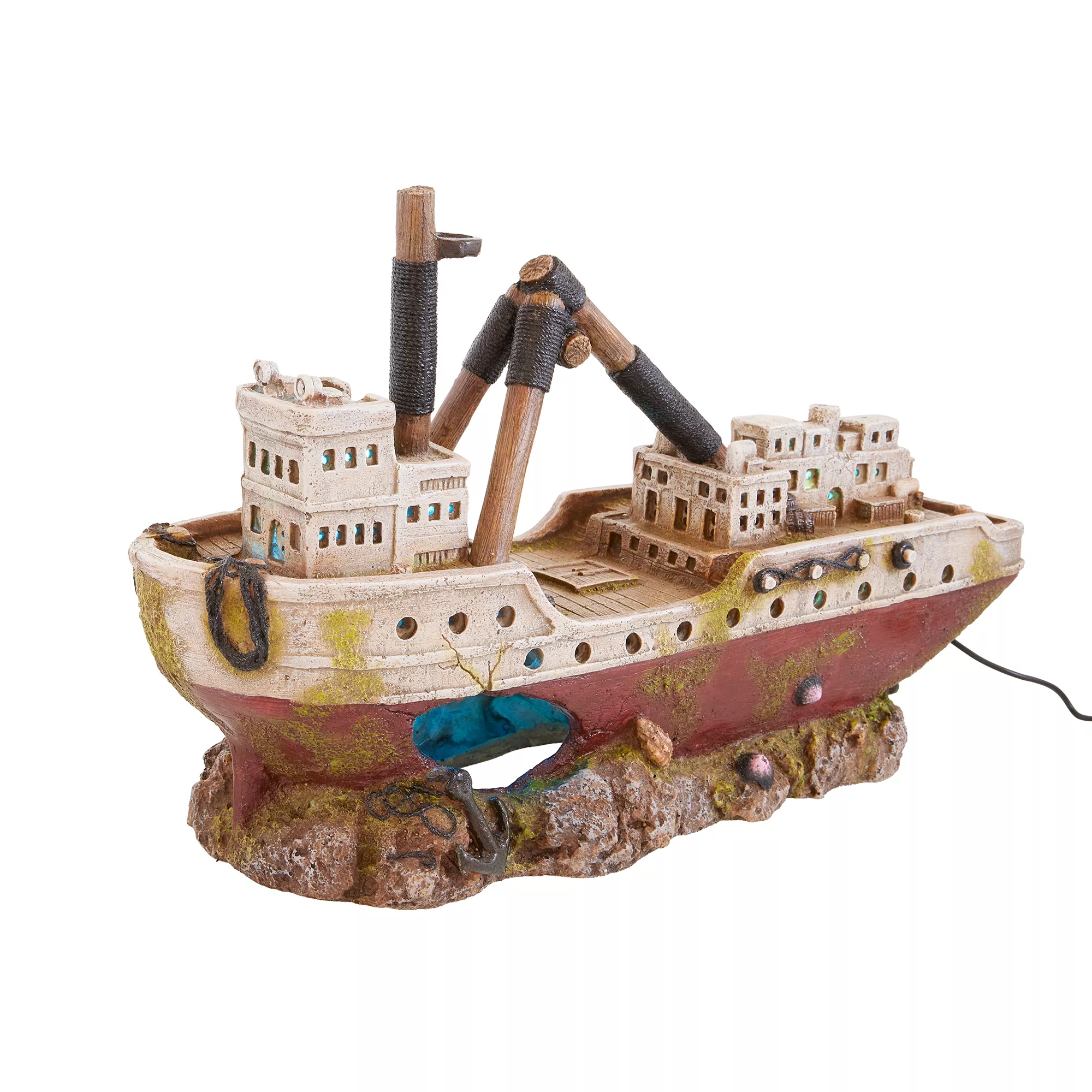 Top Fin® Shipwreck Aquarium Decoration