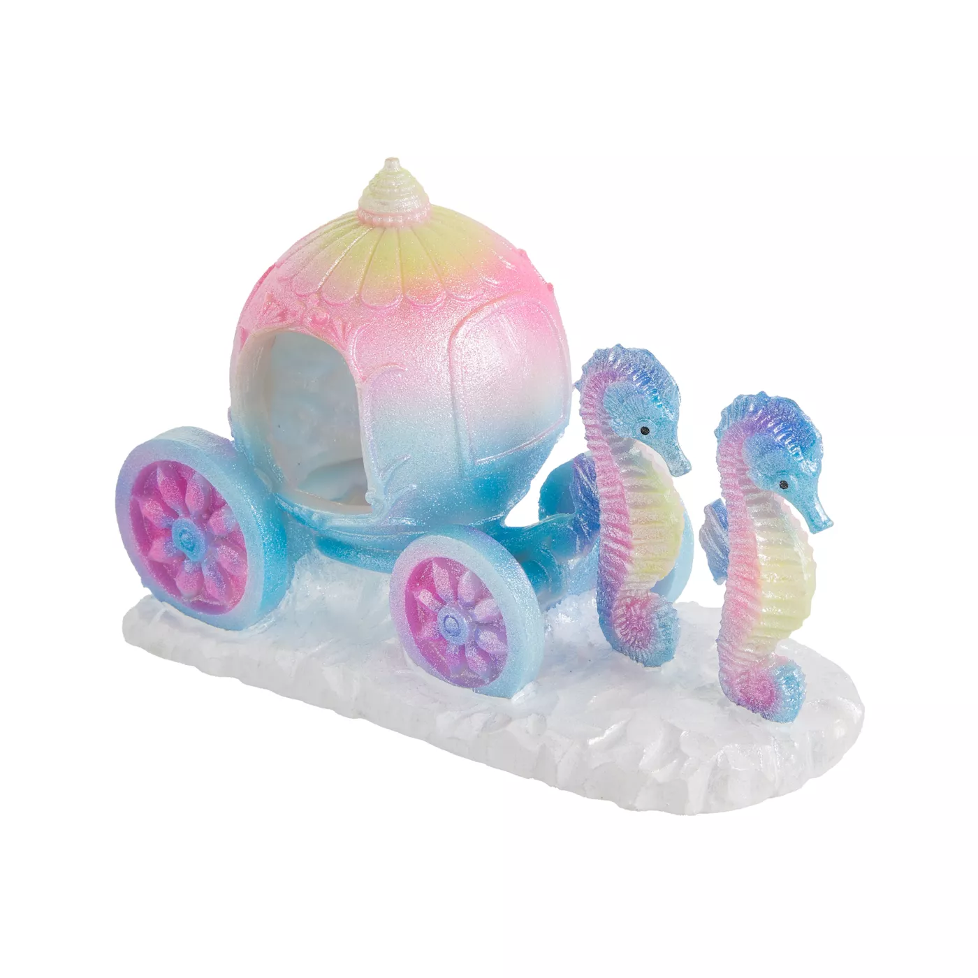 Product Top Fin® Seahorse & Carriage Aquarium Ornament