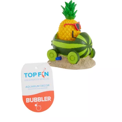 Top Fin Lookin Pine Pineapple Aquarium Bubbler Ornament