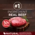 Purina ONE True Instinct Lean Muscle Support Real Beef Natural Adult Dry Dog Food 3.8 lbs image thumbnail 4