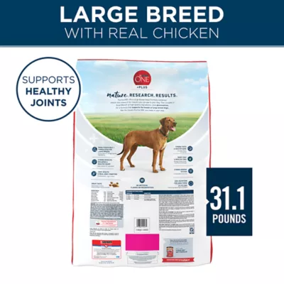 Product Purina ONE Plus Natural Large Breed Adult Dry Dog Food 31.1 lb