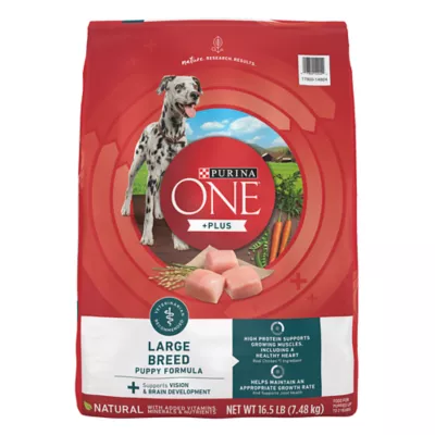 Product Purina ONE Plus Natural Real Chicken Large Breed Puppy Dry Dog Food 16.5 lbs