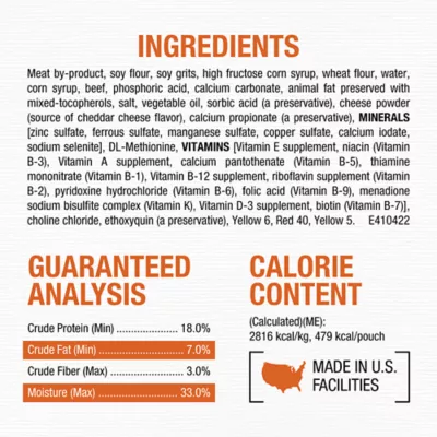 Product Moist & Meaty Burger Cheddar Cheese Adult Semi-Moist Dog Food 72 oz