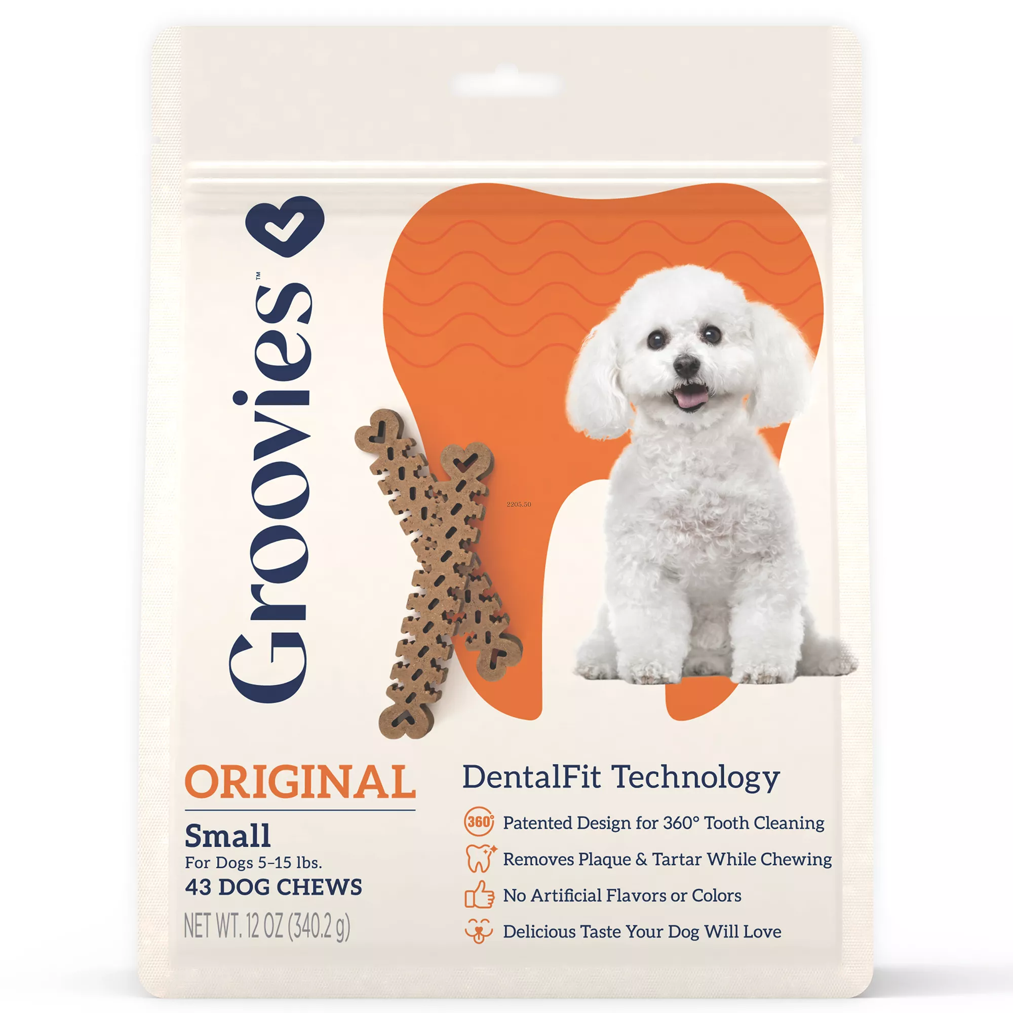 Groovies Next Generation Dental Chews - Small