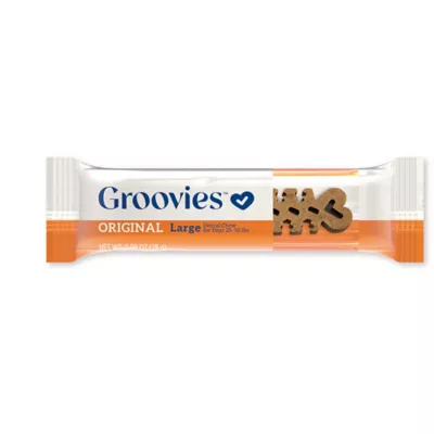 Product Groovies Next Generation Dental Chews Individually Wrapped - Large