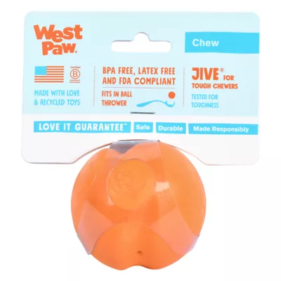 Product West Paw Zogoflex Orange Jive Dog Toy - Small