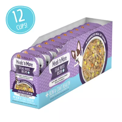 Weruva Dog Meals 'n More Adult Wet Dog Food - Skin & Coat Health, Shreds in Gravy, 3.5 oz - Image 2