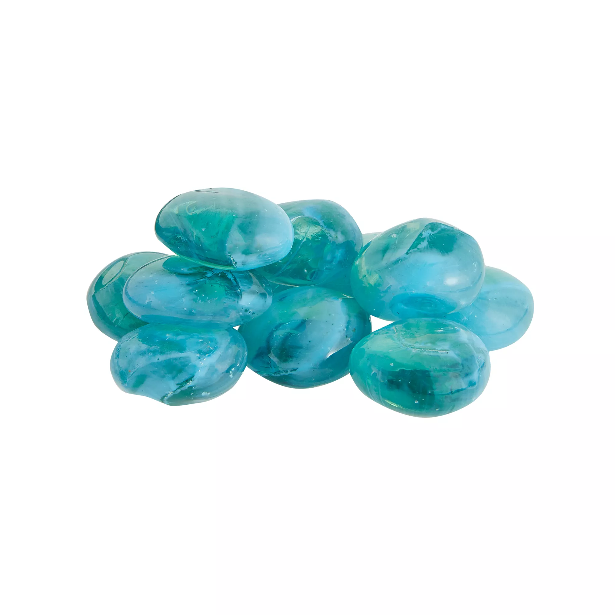 Top Fin® Blue & Green Large Glass Gems