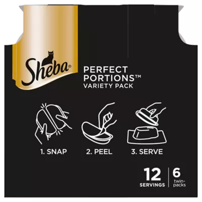 Product Sheba Perfect Portions Adult Cat Wet Food - Pate Variety Pack