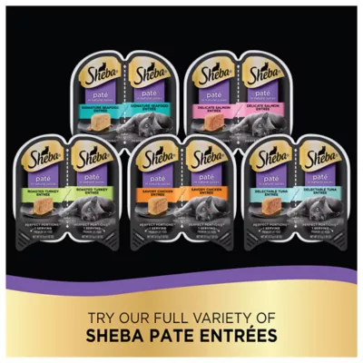 Product Sheba Perfect Portions Adult Cat Wet Food - Pate Variety Pack