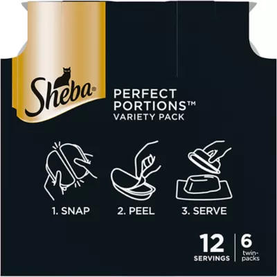 Product Sheba Perfect Portions Adult Cat Wet Food - Pate Variety Pack