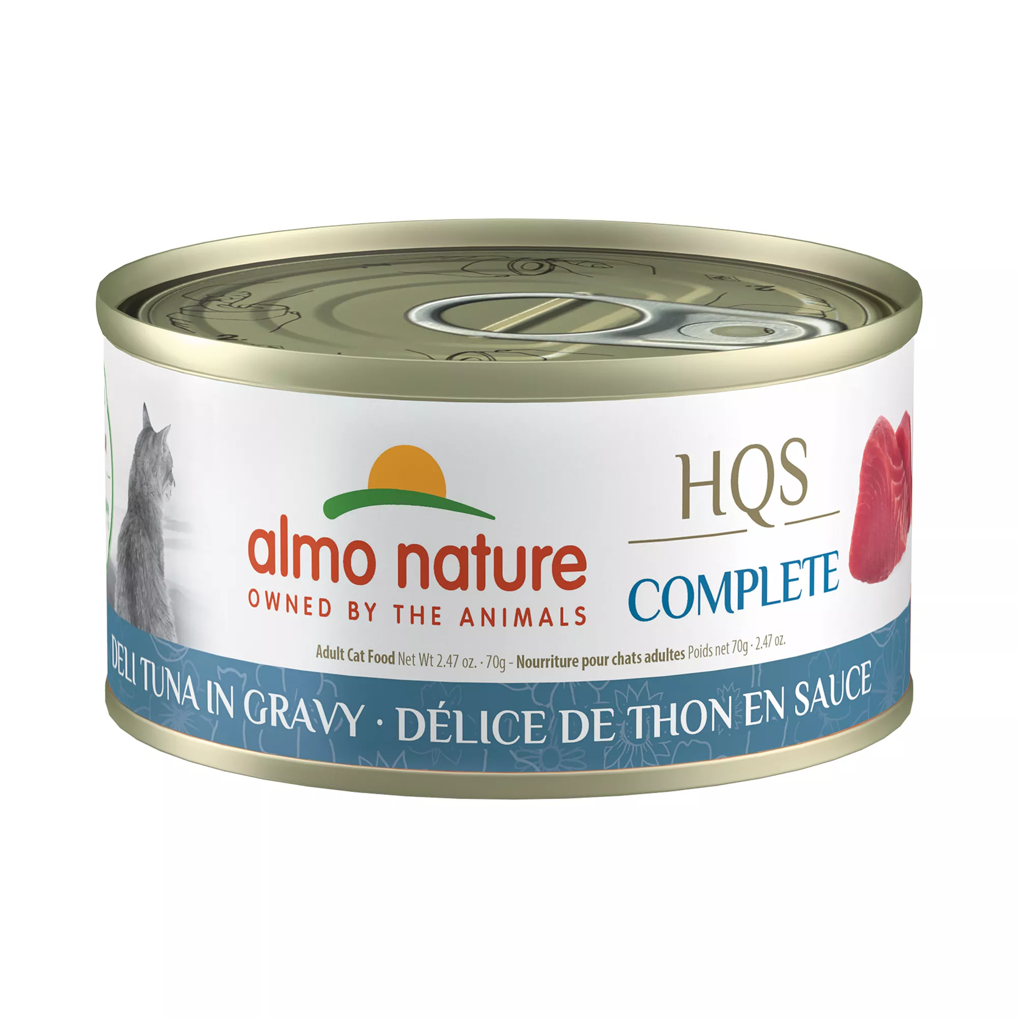 Almo Nature Wet Cat Food - Tuna Recipe in Gravy