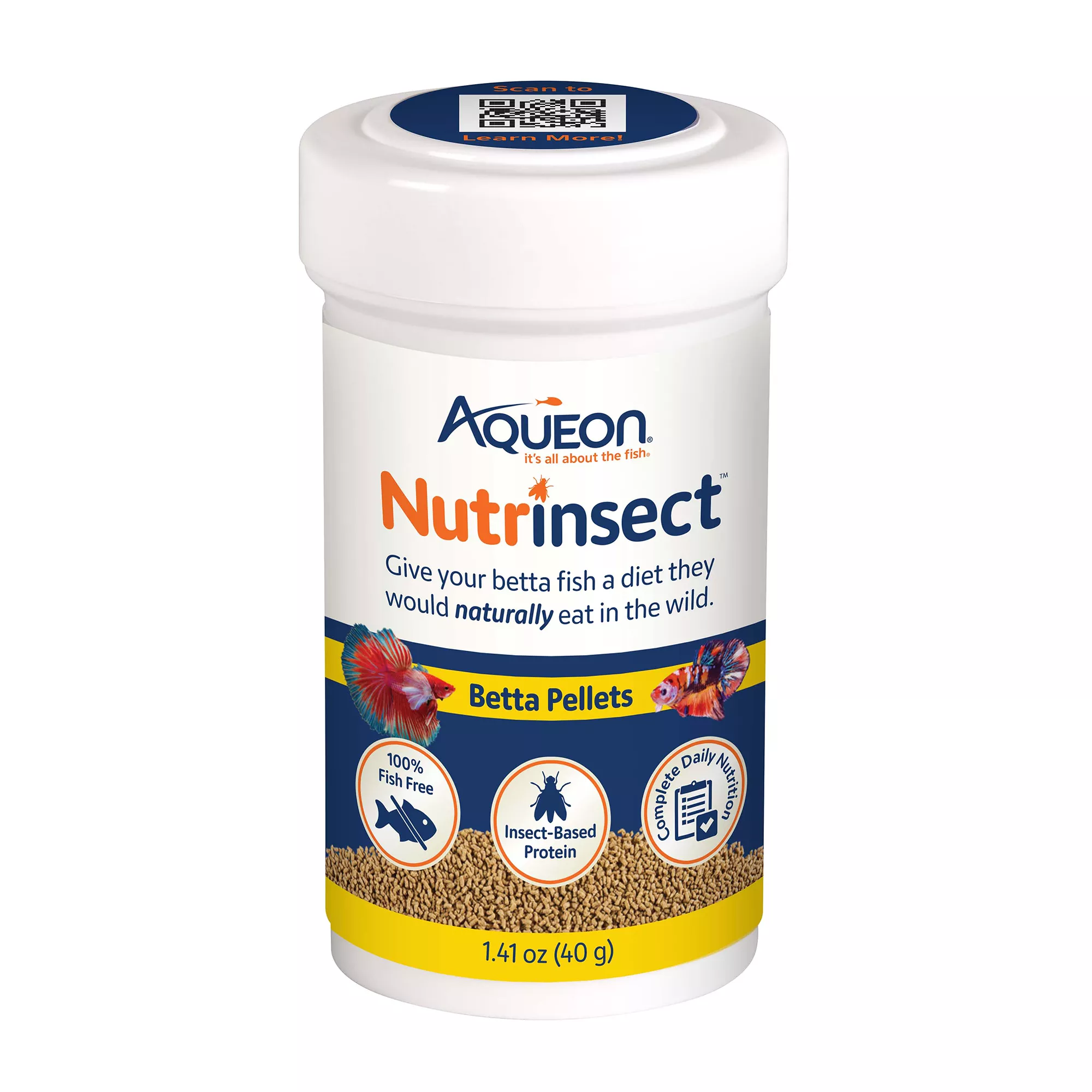 Aqueon Nutrinsect Betta Pellets