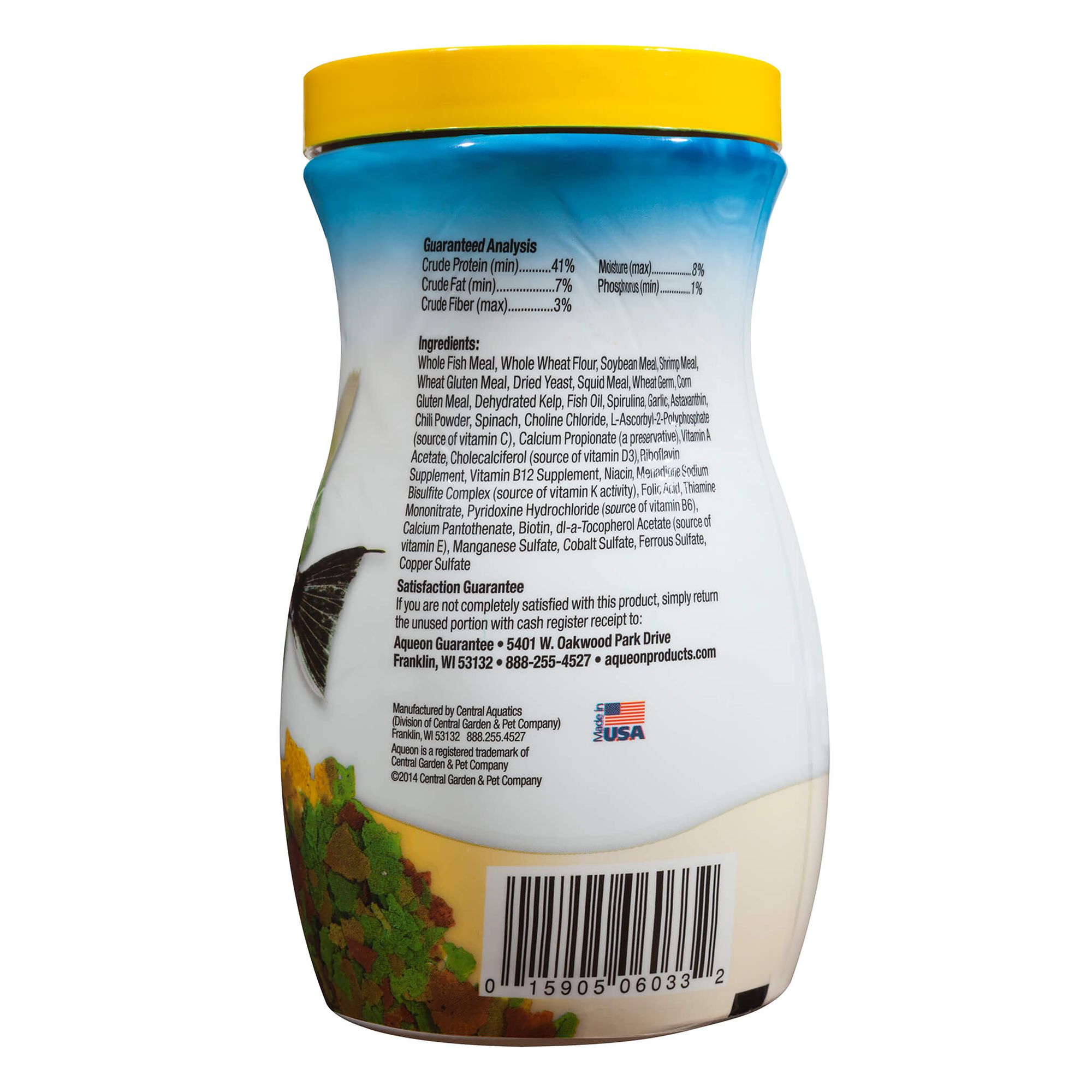 Aqueon Tropical Flakes Fish Food Complete Diet - thumbnail 3