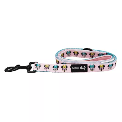 Product Sassy Woof Disney Minnie Mouse Dog Leash