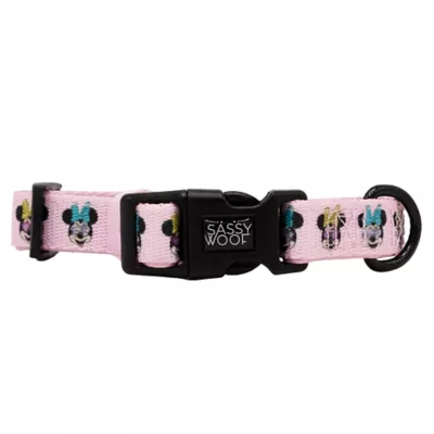 Product Sassy Woof Disney Minnie Mouse Dog Collar