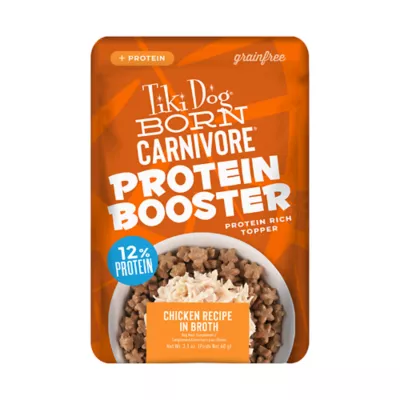 Product Tiki Dog Born Carnivore Protein Boosters Wet Dog Food - Chicken, 2.1 Oz