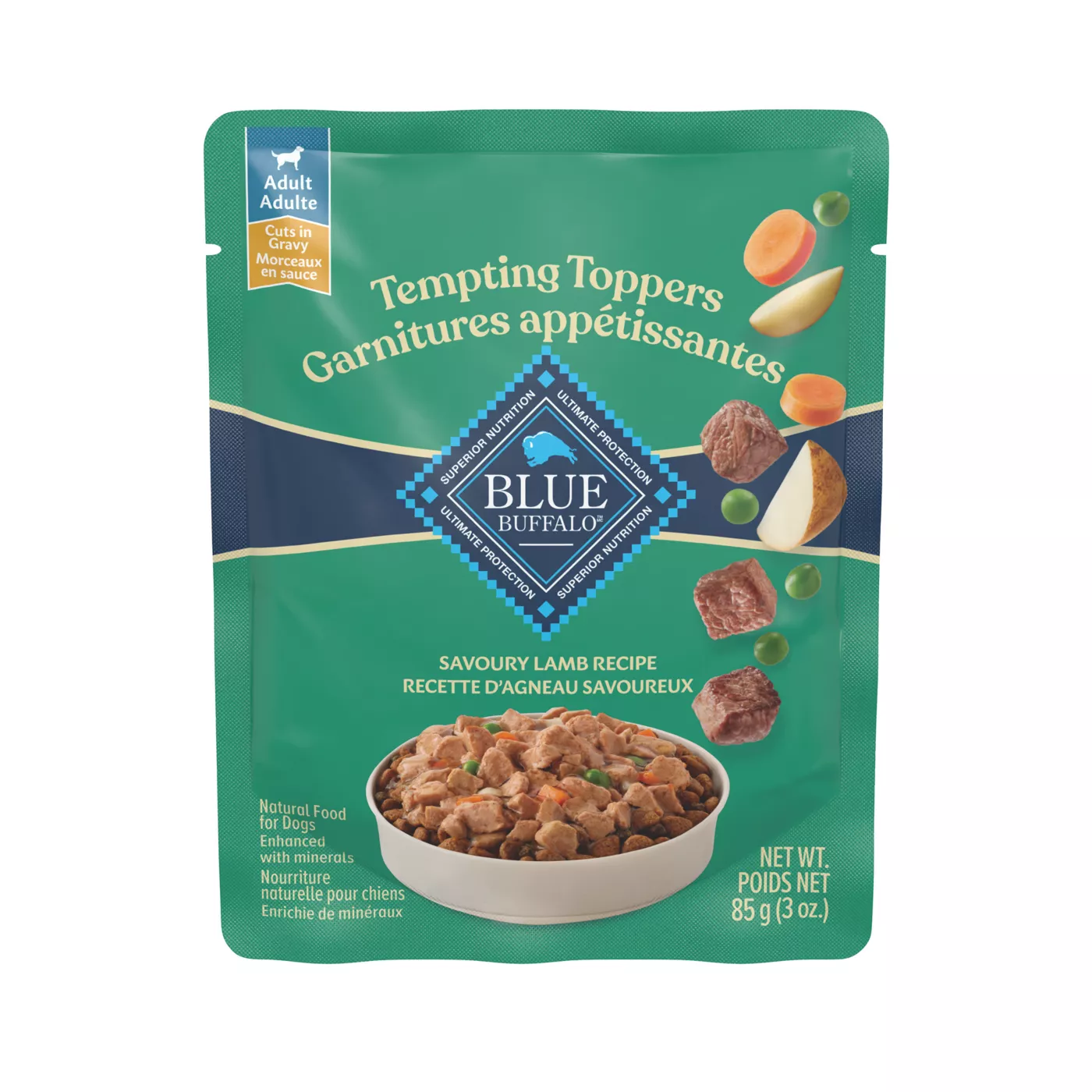 Blue Buffalo Tempting Toppers Adult Dog Food Lamb