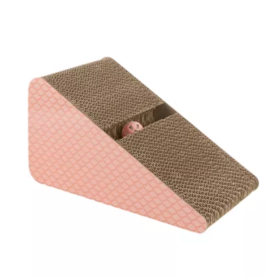 Product Whisker City® Pink Angel Novel Corrugate Cat Scratcher