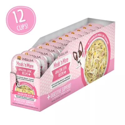 Weruva Dog Meals 'n More Adult Wet Dog Food - Digestive Support, Shreds in Pumpkin Soup, 3.5 oz - Image 2