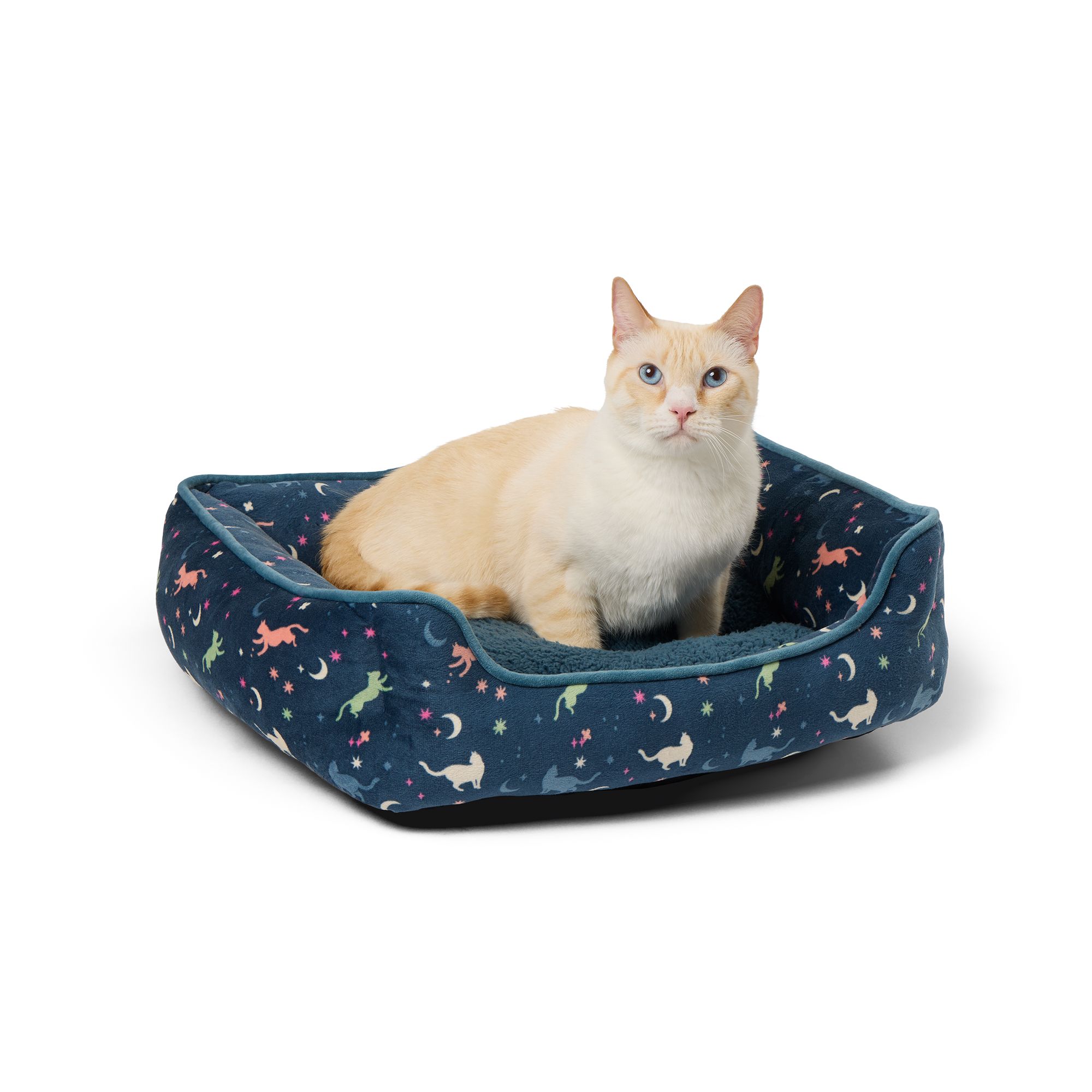 Whisker City Celestial Cuddler Cat Bed