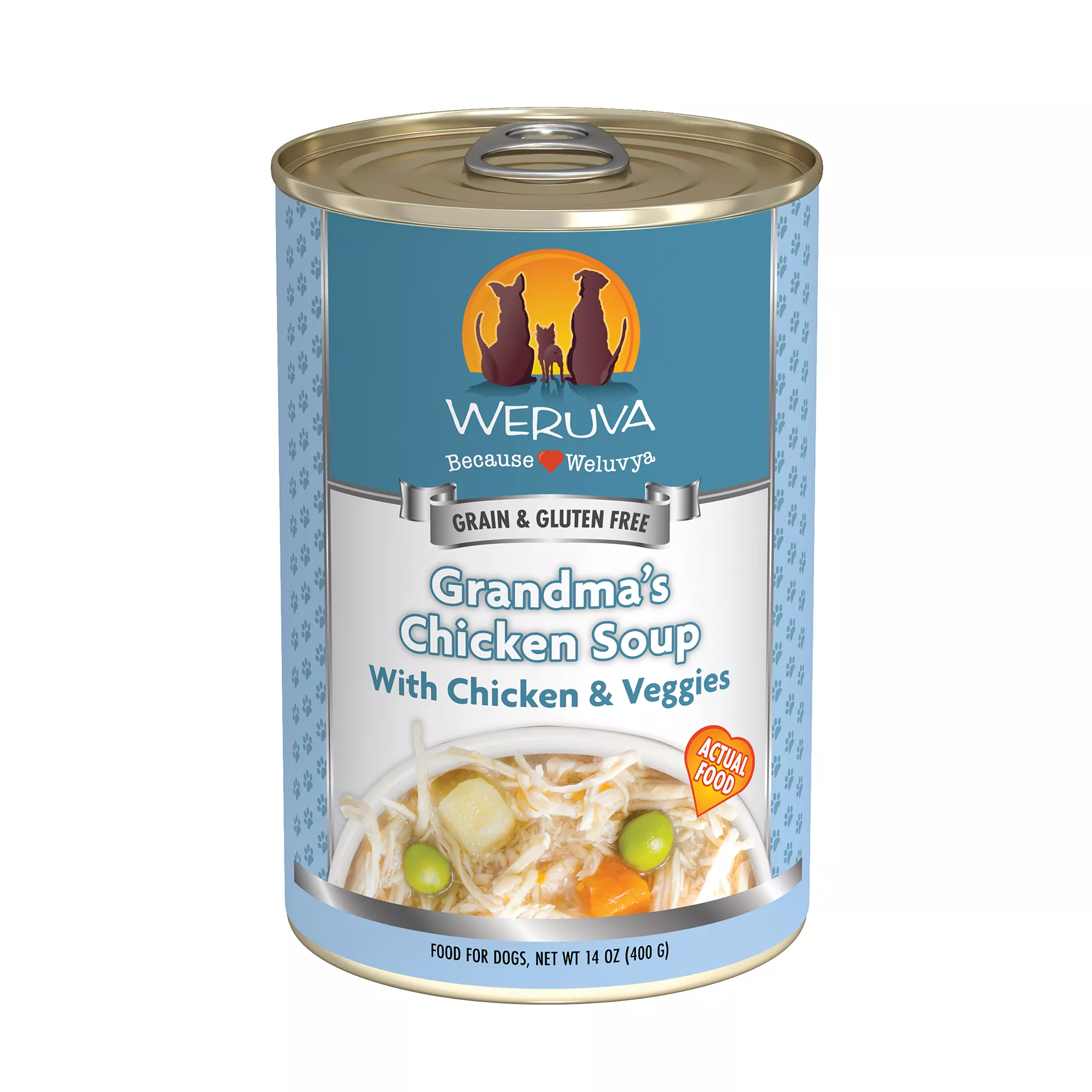 Weruva Classics Wet Dog Food - 14 oz, Shreds in Pumpkin Soup