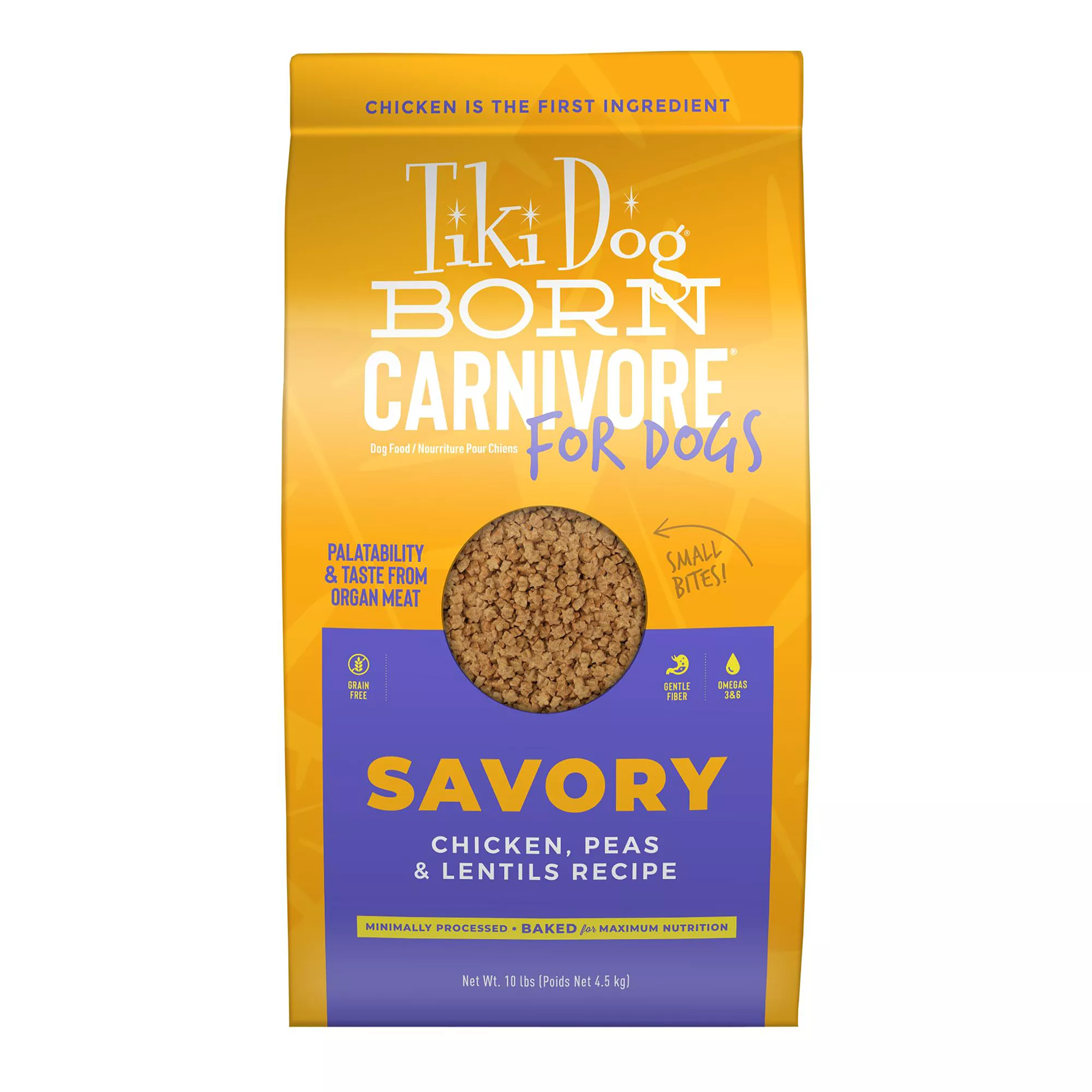 Tiki Dog Born Carnivore Dry Dog Food - Chicken, Fish, or Duck