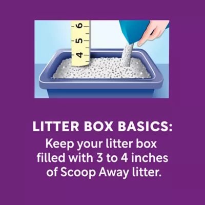 Product Scoop Away Multi-Cat Clumping Clay Cat Litter - Meadow Fresh, 25 lb