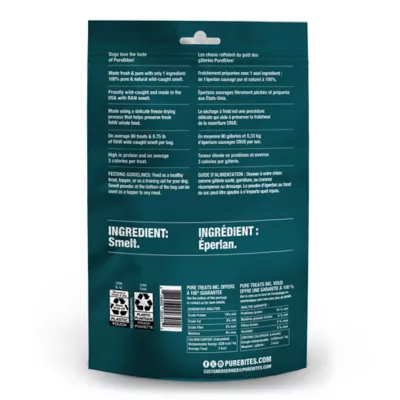 Wild PureBites Freeze Dried Dog Smelt Treats - Image 2