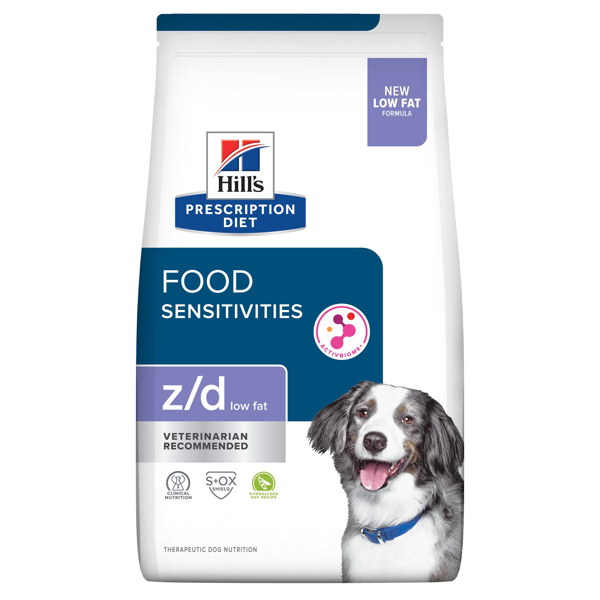 Hill s Prescription Diet Z D Food Sensitivities Low Fat Hydrolyzed Soy Recipe Dry Dog Food PetSmart in Tustin CA